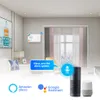 KERUI Tuya Smart WIFI GSM système d'alarme de sécurité fonctionne avec Alexa Home cambrioleur détecteur de mouvement fumée porte fenêtre capteur caméra IP