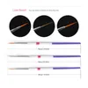 Nail Brushes 16Pcs Art Brush Liner Dotting Fan Design Acrylic Builder Flat Crystal Painting Drawing Carving Pen UV Gel Manicure Tool Set