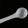 1000 pezzi 1G plastica professionale 1 grammo cucchiai cucchiai per cibo latte detersivo in polvere medicina cucchiai dosatori bianchi SN2205 612 R2