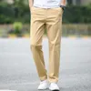 Herbst Winter Hosen Männer Baumwolle Mode Business Stretch Männer Chinos Hosen Casual Schwarze Hosen Männliche Pentalon Homme Herren 40 210930