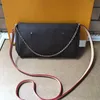 M40718 Favorit MM Bag Luxury Crossbody Bag Pu Leather Handväska Fashion Women Cross Body Lady Designer Chain Bags Clutch Strap