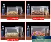 50pcs Thick Stand up Frosted Plastic Window Bag Resealable Fruits Biscuit Snack Sugar Nuts X-mas Gifts Packaging Pouches Factory price expert design Quality