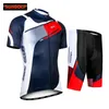 Tävlingssatser Mersteyo Cycling Bike Uniform Summer Jersey Set Road Bicycle Jerseys MTB Wear Breatble Clothing