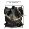 Borsa Hobo da donna alla moda Borse morbide in vera pelle Borsetta da donna grande in pelle bovina Borsa da donna con manico superiore