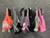 Strümpfe, lange Socken mit Etiketten, Mode, Sport, Fußball, Medien, Corta, hohe Socken, Baumwolle, rosa Farben, Beinstulpen