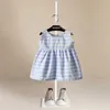 Vestidos para niños Niñas 2019 Nueva moda Suéter Flor de algodón Sin mangas Camiseta de verano Chaleco grande para Maotou Beach Party Dress Q0716