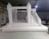 Jumper em pvc inflável casamento castelo inflável branco com cama de salto deslizante castelo inflável rosa bouncer casa para brinquedos divertidos