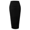 Plus Size Faldas Mujer Moda Winter Abaya Muslim Long Skirts High Waist Bodycon Maxi Skirt Jupe Longue Femme Clothes 210621