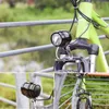 Luci per bici Ebike Faro anteriore e set di luci posteriori Ingresso 24V 36V 48V 56V E-Bike Lampada a LED Coda per bicicletta elettrica