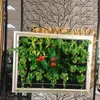 Fioriere Vasi da appendere al muro Borse per piantare 9 tasche Verde Nero Grow Bag Fioriera Giardino verticale Forniture per la casa per la vita di verdure