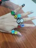 Anime Cosplay Ring Set Akatsuki Itachi För Kvinnor Män Metall Finger Smycken Tillbehör Cool Friend Barngåva