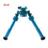 ACI ATLAS BIPOD BT10 V8 FORE GRIP مع تحرير سريع من نايلون قبضة كرة الطلاء Airsoft Bracket 20mm Rail