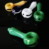 Pipe à fumer en verre, cuillère, tuyaux, Mini Dab, brûleur à huile, tarte en verre, vente en gros, SW72