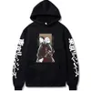 Rolig anime tokyo revengers falska två stycken hoodies hajuku tecknad haitani sprang haitani rindo bror vinter casual sweatshirt g1019