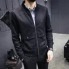Man Coats 2021 Suede Jacket Mens Grey Bomber Jackets Khaki Chaqueta Hombre Casual Veste Homme Black Jaqueta Inverno Slim Fit Men's