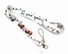 Mobiele telefoon bandjes Charms 10 stks Cartoon Stranger Dingen Keys Mobiele Lanyard ID Badge Houder Touw Anime Sleutelhanger voor Jongen Girl Groothandel