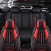 5D Faux Leather Car Seat Covers Four Seasons Fit all 5 Seats Auto Surrounded Waterproof Automobiles Seat Covers Protector Interior Decoration Accessories