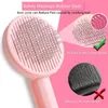 NOUVEAUPet Chat CHIEN outils de beauté Brosse Auto-Nettoyante Slicker Brosse pour Chats Chiens Cheveux Enlève Peigne Enlèvement Animaux Toilettage Outil SEAWAY RRF13723