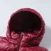女性の冬下ジャケット6色プラスサイズ5xl 6xl 7xl女性長いスリムフィットフード付きウルトラ軽量パッケージのジャケット211130