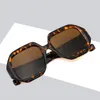 Simple Octagonal Frog Eyes Style Fashion Sunglasses Large Plastic Solid Candy Frame With Square Lenses Unisex Glasses 5 Colors Wholesale