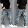 I jeans da uomo uomini Harlan pantaloni allentati allentati hip hop plus size skateboard di skateboard di skateboard trendy mens denim abbigliamento moda