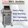 Rejuvenescimento da pele Máquina de beleza Hifu Cuidados faciais Corpo emagrecimento Equipmen Ultrasond Face Levantando Remoção de Rugas