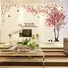 Большой размер любителей дерева акриловые наклейки на стены для гостиной телевизор диван стена 3d художественные украшения аксессуары домашнего декора 210705