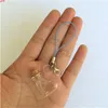 Mini bouteilles en verre pendentifs coeurs d'amour avec chaînes fermoir pour pots de bricolage collier 2016 nouveau 10 pièces bonne quantité