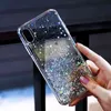 Luxe Gradient Glitter Star Téléphone étuis pour huawei P40 P20 P30 Pro Lite Mate 30 Pro Transparent Doux Téléphone Couverture Arrière