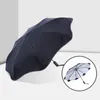 男性のために防風された男性の女性のパラソル太陽の傘の雨の女性