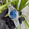 2021 Cadraire numérique Roman Blue 126334 41 mm montre Luminal Cadrue automatique Mécanique luxe Men039s montres9677796