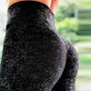 Nowe KolorValue Yoga Leggins Up chude elastyczne spodni spodni kwiatowy Slim Slim Ending Sportswear Women Pencil Spodni H1221