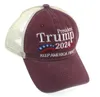 NewnewPreedial Wybory Party Hats Trump 2024 Czapki baseballowe Mężczyźni Kobiety Sportowe Utrzymuj Ameryka Pierwsza litera Petter Cap Hip Hop Head Nosić EWD6