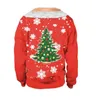 Men's Sweaters Ugly Christmas Sweater Men Women Crew Neck Pullover Holiday Party Xmas Sweatshirt Couple 3D Funny Print Jumpers Tops