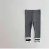 Autumn Baby Girl Cotton Leggings Baby Boy Casual Pants Infant Kids Striped Closure Pants born Bottoming Pants 0-24M 211028