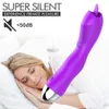 Massage Nippel Clitoris Tongue Licking Massager Dildo Vibrator Kvinna Masturbator G-Spot Vagina Stimulator Erotiska Sexleksaker För Par