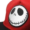 O Nightmare Before Christmas Jack Skellington Baseball Cap bordado Cosplay Prop6276937