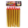 Candele torta di compleanno fuochi d'artificio pirotecnici Golden Champagne Magic Wand Burning Candele Decorazioni per matrimoni FORNITURE7351561