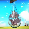 Waterdrop Shape PS Window Display Christmas Ball Decorations Xmas Tree Ornaments Transparent Hängande Boll Bröllopsdekoration 211104