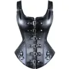 Taille ventre Shaper Production de Corsets en cuir Style Punk corps façonnage tissu Sexy droit