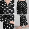 NHKDSASA Brand Pajama Set For Women's Sleepwear Long Sleeve Pyjamas Trousers Suit Printing Fashion 2 Pieces Soft Nightgown 211215