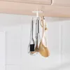 Cucina multifunzionale gancio rotante gadget da parete organizer scaffale accessori per la casa strumenti organizzazione ganci di stoccaggio rotaie256o