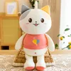 Cute Cat Pluszowa Zabawki Miękkie Faszerowane Zwierząt Lalki Wysokiej Jakości Koty Zabawki Dzieci Prezenty Urodzinowe Hurtownie