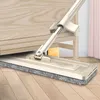 YOREDE Magic Mop autopulente in microfibra Spin And Go Flat per lavare il pavimento Strumento per la pulizia della casa Accessori per il bagno 210805