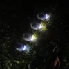 LED à alimentation solaire pierre sol chemin lumière extérieure étanche jardin paysage pelouse cour allée lampe