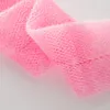 Spugne a striscia retrattile a doppio manico Asciugamano per strofinare in stile coreano forti asciugamani per la rimozione della cenere plastica necessità quotidiane bagno all'ingrosso 50 pezzi