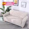 Beżowa sofa Pokrywa Stretch Meble Pokrywy elastyczne do salonu Copridivano Sliplovers do fotelu Couch obejmuje 211116