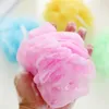 Multicolour Bath Ball Dusch Kroppsbubbla Exfoliate Puff Sponge Mesh Net Ball Rengöring Badrum Tillbehör Hemleveranser JJE10194