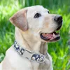 Coleiras de Cão coleiras Costume Gravado Collar Personalizado Impresso Pet Tag Nylon Cachorrinho Cat Nome ID para pequenos cães grandes