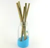 20/23 cm wielokrotnego użytku zielony kolor bambusowy słomki do picia eko przyjazna słoma naturalna